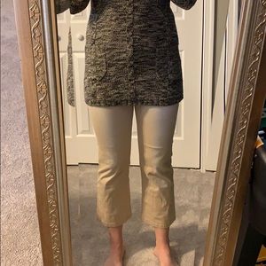 XOXO Jeans distressed khakis capris